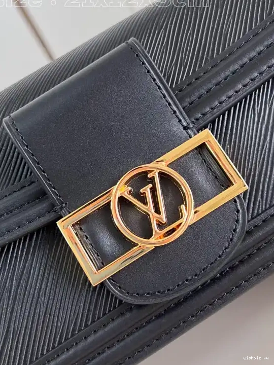 WIS West-21*12*5CM VUITTON East LOUIS DAUPHINE 0423
